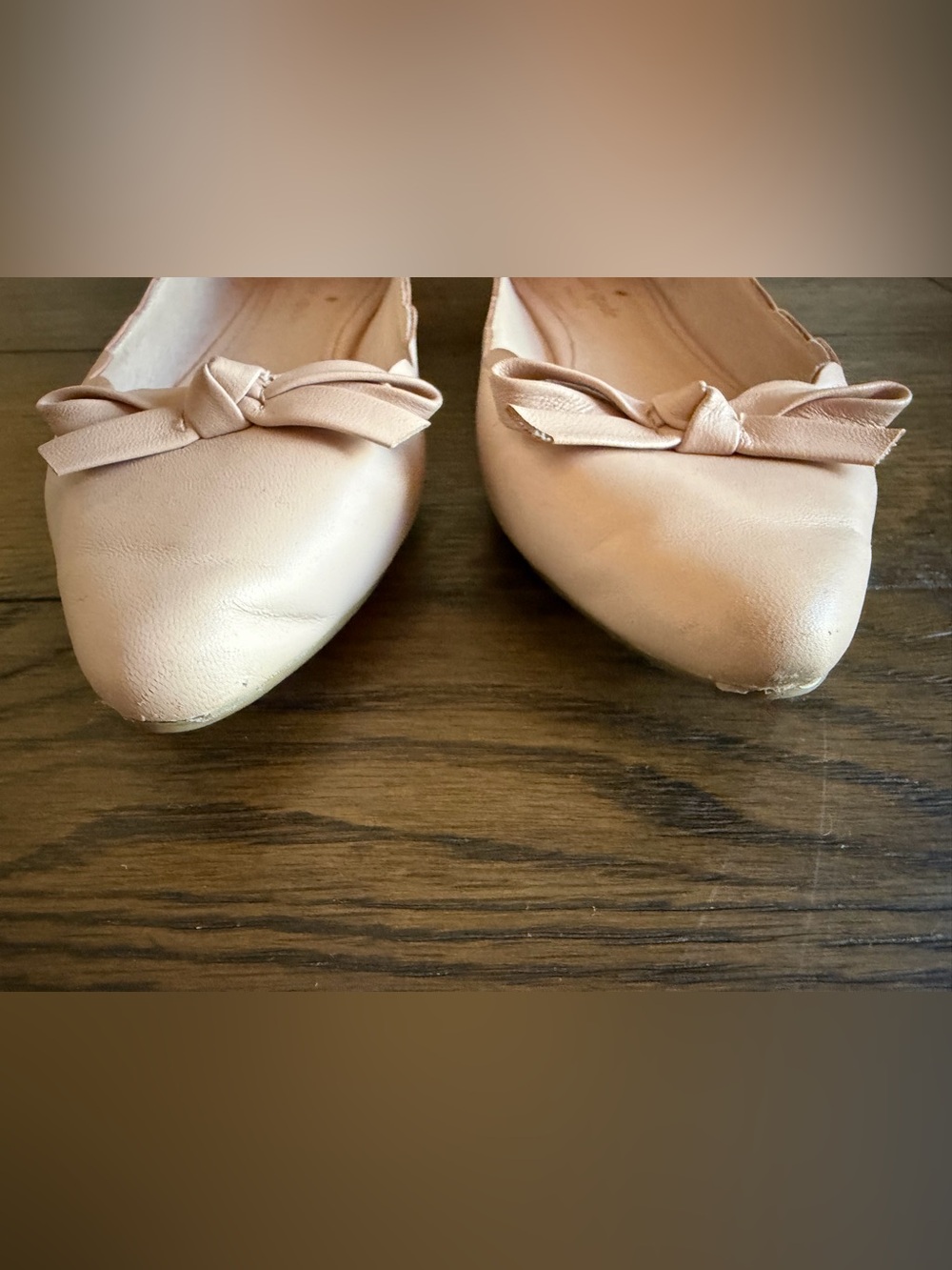 Kate Spade Elent Ballet Scalloped Pink Flats - Picture 2 of 8